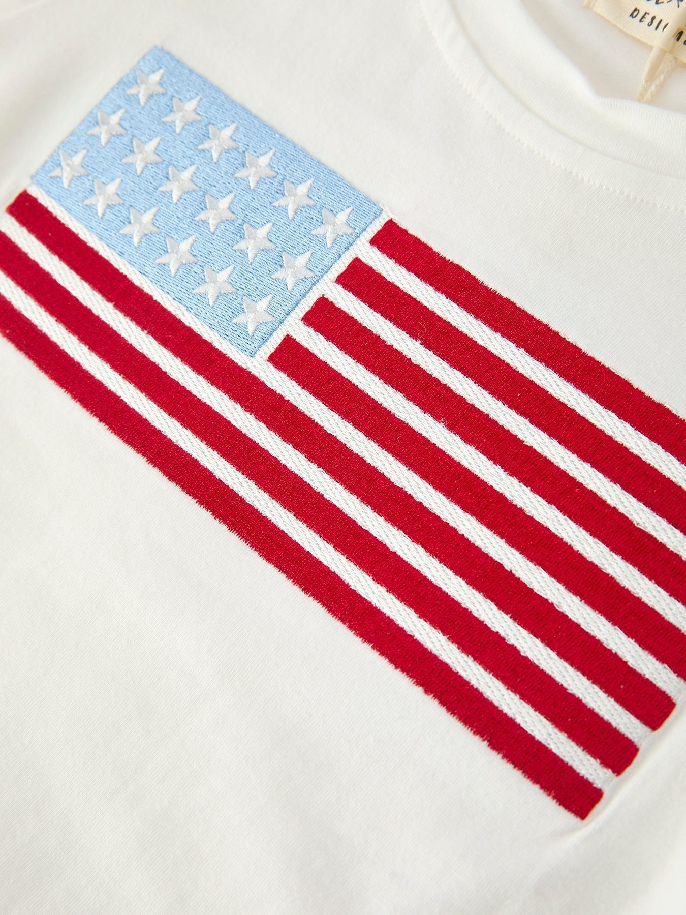 4th of July Flag Applique Boy Top and Shorts Set - Abbies Place