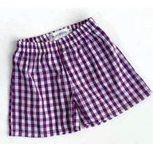 Load image into Gallery viewer, Gingham Shorts - Image #2
