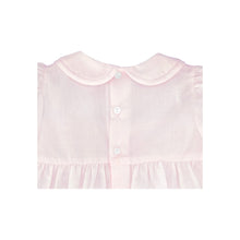 Load image into Gallery viewer, Petit Ami Baby Girls’ French Bubble with Diamond Smocking, 3 Months-9 months, Pink
