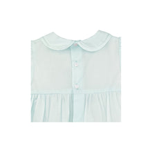 Load image into Gallery viewer, Petit Ami Baby Girls’ French Bubble with Diamond Smocking, 3 months-9 Months, Mint
