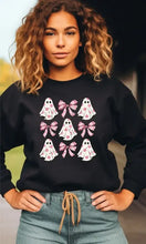 Load image into Gallery viewer, Halloween Ghost Coquette Graphic Sweatshirt - Image #2
