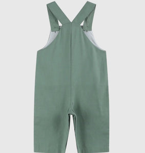 Green Pumpkin Tractor Overalls