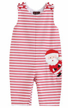 Load image into Gallery viewer, Red and White Santa Overalls - Image #1
