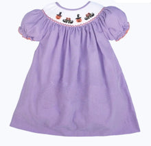 Load image into Gallery viewer, Halloween Smocked Bishop Dress - Image #1
