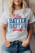 Load image into Gallery viewer, Hey Batter Batter Swing, Baseball Graphic Tee - Image #3
