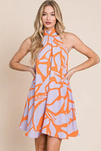 Load image into Gallery viewer, Resort style halter neck short sundress - Image #1
