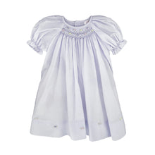 Load image into Gallery viewer, Petit Ami Baby Girls&#39; Daydress with Embroidered Hem, Lavender, Preemie-9 months
