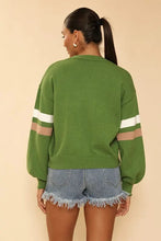 Load image into Gallery viewer, Football knit sweater - Image #2
