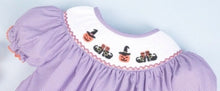 Load image into Gallery viewer, Halloween Smocked Bishop Dress - Image #3
