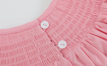 Load image into Gallery viewer, Preorder by 9/30-Pink Heart Valentine Smocked Bishop Dress-Ships by 12/28
