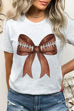 Load image into Gallery viewer, Coquette Football Bow Graphic T Shirts - Image #4
