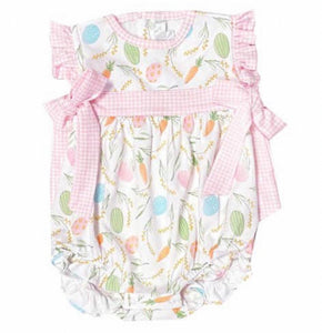 Easter Egg Baby Girl Romper-24 months