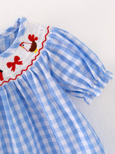 Load image into Gallery viewer, Farm Smocking Embroidered Girls Outfits
