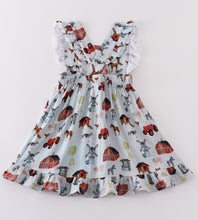 Load image into Gallery viewer, Premium Farm muslin ruffle dress
