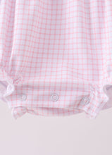 Load image into Gallery viewer, Premium turkey embroidery gingham bubble
