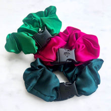 Load image into Gallery viewer, Watermelon Mix - 3-Pack Vibrant Buckle Scrunchies Bundle - No Snagging, No Tangles
