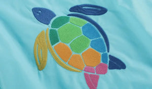 Rainbow Turtle Bubble Romper - Image #2