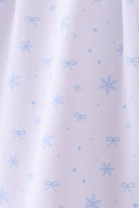 Premium blue snow bow pants set