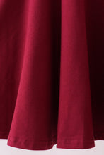 Load image into Gallery viewer, Premium Maroon Georgia bulldog applique dress
