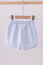 Load image into Gallery viewer, Premium Blue&amp;white stripe bow shorts
