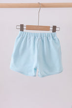Load image into Gallery viewer, Premium Mint&amp;white stripe bow shorts
