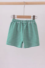 Load image into Gallery viewer, Premium Green&amp;white stripe shorts
