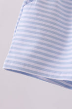 Load image into Gallery viewer, Premium Blue&amp;white stripe shorts
