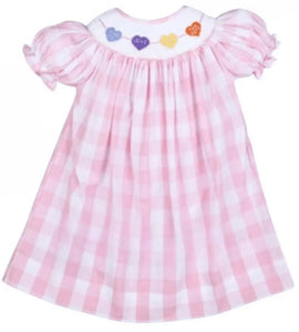 Sweetheart Valentines Smocked Dress - Image #1