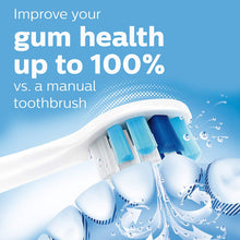 Load image into Gallery viewer, Philips Sonicare ProtectiveClean 5300 Rechargeable Electric Toothbrush, with Pressure Sensor, 3 Cleaning Modes, SmarTimer and QuadPacer, with 2 Bonus Brush Heads, Travel Case, Black, Model HX6423/34

