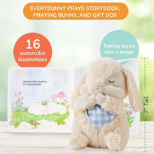 Load image into Gallery viewer, Tickle &amp; Main Everybunny Prays The Praying Musical Bunny, Ideal Baptism &amp; Christening Gifts for Boys, Babies &amp; Toddlers on Easter &amp; Christening (Blue, 7 in)
