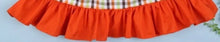 Load image into Gallery viewer, Pumpkin Smocked Plaid Thanksgiving Bishop Dress - Image #4
