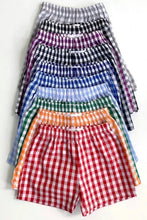 Load image into Gallery viewer, Gingham Shorts - Image #1
