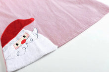 Load image into Gallery viewer, Red and White Stripe Santa Swing Dress - Image #3
