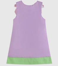 Load image into Gallery viewer, Purple Easter Bunny Garden Dress
