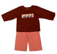 Load image into Gallery viewer, Boy Smocked Shirt and Pant set
