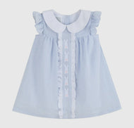 Light Blue Easter Bunny Ruffle
Yoke Dress