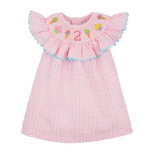 Load image into Gallery viewer, Mud Pie Girls Kids Two Smocked Dress Pink
