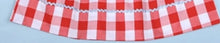 Load image into Gallery viewer, Smocked Amusement Park Red Large Check Bishop Dress - Image #3
