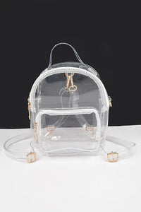 Transparent Cleared Stadium Small Backpack - Image #1