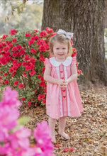 Load image into Gallery viewer, Preorder by 9/30-Pink and Red Heart Ruffle Dress-Ships by 12/28
