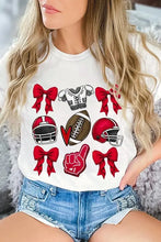 Load image into Gallery viewer, Coquette Football Graphic Tee - Image #2
