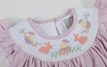 Load image into Gallery viewer, Light Purple Easter Smocked
Bishop Dress
