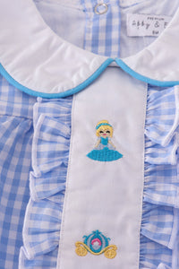 Blue princess pumpkin bubble