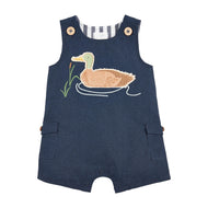 Mud Pie Baby Boy Navy Duck Jonjon; 0-3 Months