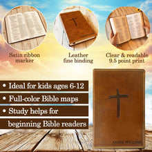 Load image into Gallery viewer, Custom Children&#39;s Bible with Name Engraved, NKJV Kids Bible, Custom Bible Name Engraved, New King James Version Bible for kids, Christian
