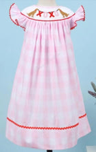 Load image into Gallery viewer, XOXO Valentines Hand Smocked Bishop Dress - Image #1
