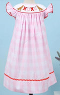 XOXO Valentines Hand Smocked Bishop Dress - Image #1