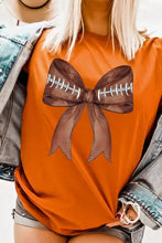 Load image into Gallery viewer, Coquette Football Bow Graphic T Shirts - Image #18
