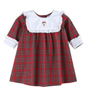 Red Christmas Plaid Yoke