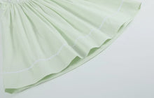 Load image into Gallery viewer, Honeydew Green Bunny Smocked
Bishop Dress
